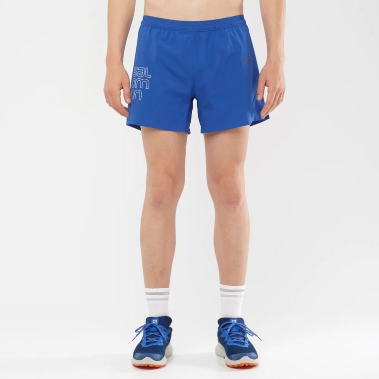 Bermudas Salomon Cross 5\'\' Hombre Azules | MX IJKQ821
